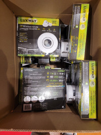 LAMPES ENCASTRABLES LUXWAY / LUXWAY POT LIGHTS