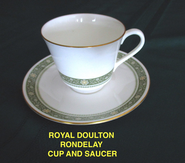 ROYAL DOULTON CHINA - RONDELAY in Arts & Collectibles in Moncton - Image 4