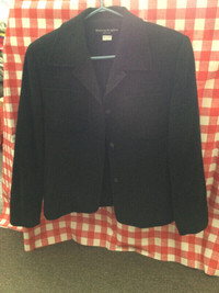 women's Bianca Nygard petite jacket black 70% wool