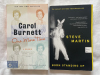 Carol Burnett, Steve Martin – Books – Comedians