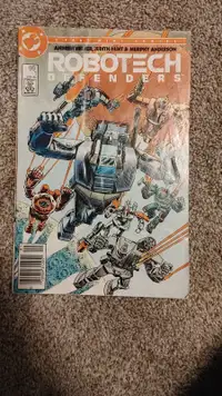 Low grade DC Robotech Defenders #1 Comic Book 1985