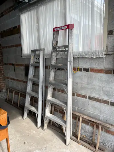5’ and 6’ Aluminum Ladders, View more