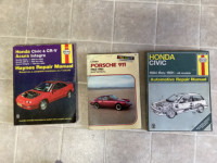 Car and vehicle Manuals, good selection , specialty cars as well