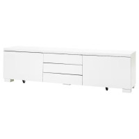Meuble Télé / TV unit BESTÅ BURS IKEA blanc