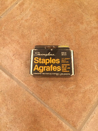 Box of staples for staple-gun