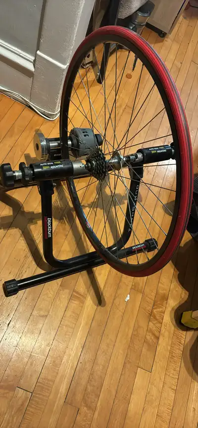 Trackstand Bike trainer plus wheel, View more
