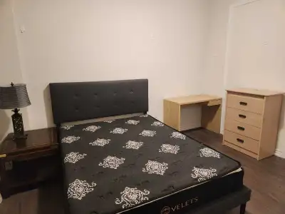 This Fully Furnished Ensuite room for rent is $1 250 / month and includes: -Utilities -High speed in...