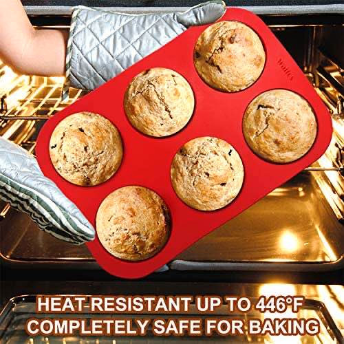 Walfos mega muffin silicone baking trays pack of 2 new in Kitchen & Dining Wares in Markham / York Region - Image 3