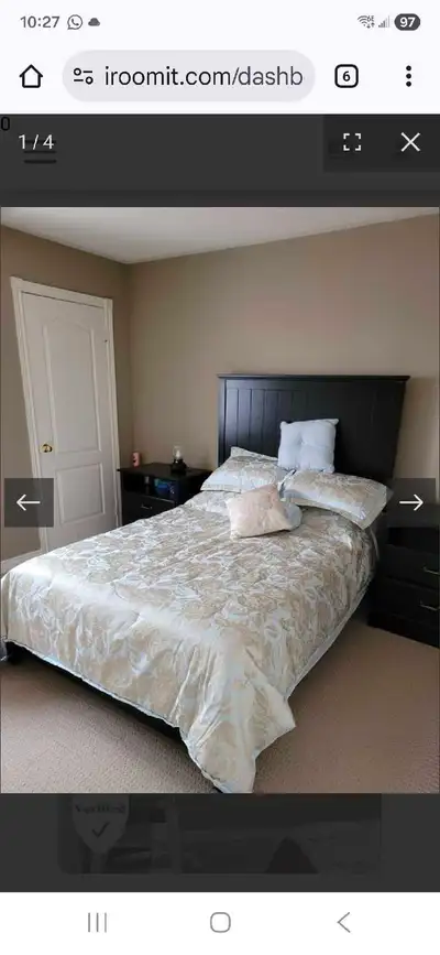 Its in 4 BR Detached House,close to park,in a calm and quiet neighborhod. DRT Bus Stop and Shopping...