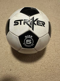 Striker soccer ball (size 5) for sale