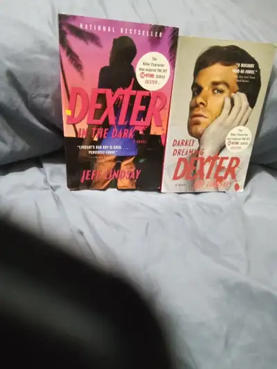 1- DEARLY DEVOTED DEXTER 2-DARKLY DREAMING DEXTER 3 - DEXTER IN THE DARK 4-DEXTER BY DESIGN, THE KIL...