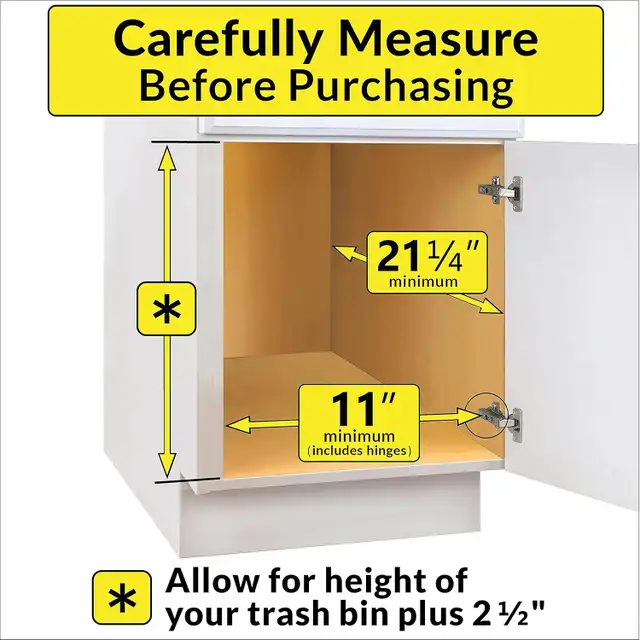 Lynk Professional Roll Out Bin Holder - 10.1 inch x 20.02 inch in Storage & Organization in City of Toronto - Image 5