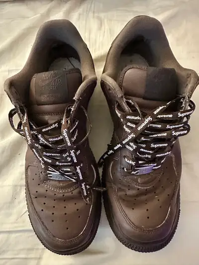 Men’s Supreme x Nike Air Force 1 "Baroque Brown"  (Size-9US), View more