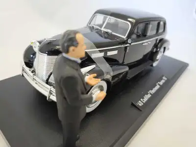 Godfather 1940 Cadillac Fleetwood Series 75 Marlon Brando Figure, View more
