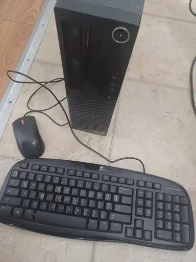Yes it's available. Pre-owned Lenovo ThinkCentre desktop computer. Includes keyboard and mouse. Wind...