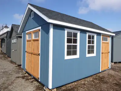 10 x 14 Chalet Storage Shed, View more