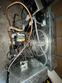 Freezer refrigeration 3.5hp indoor compressor + 4-fan evaporator