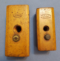 Thos Ibbotson Wooden Screw Boxes (antique)