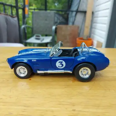 SS 7718 Ford Cobra #3 - 1/24 Scale - Blue - $30.00, View more