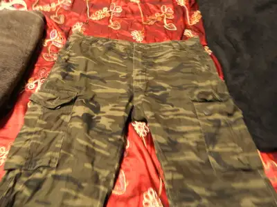Bluenotes Camouflage Cargo Pattern Shorts, View more