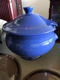Vintage Ceramic Tureen/Soup  Bowl (9” rim x 6.5” H)with Lids,$29