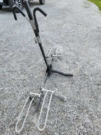 Holds 2 bikes. $60