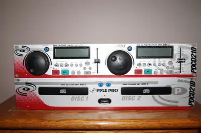 PYLE PRO DUAL DISC CD PLAYER, View more