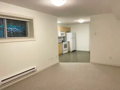 Available Immediately 2 Bedrooms, 1 Bathroom Fridge, Stove & Microwave Built-in Vac Shared Laundry B...