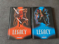 Star Wars Legacy - tomes 1 et 2 - Delcourt ( bd en français )