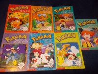 1-7 Pokemon Chapter Books by Tracey West-1st printing
