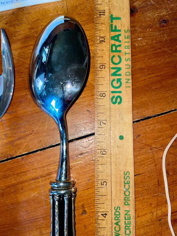 Elegance Silver Plated Salad Utensils in Kitchen & Dining Wares in Mississauga / Peel Region - Image 8