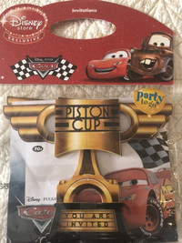 Disney Cars Invitations 