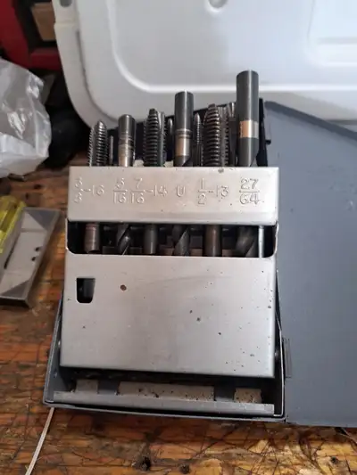 Huot tap and drill size 6/40 to 0.5/20, View more