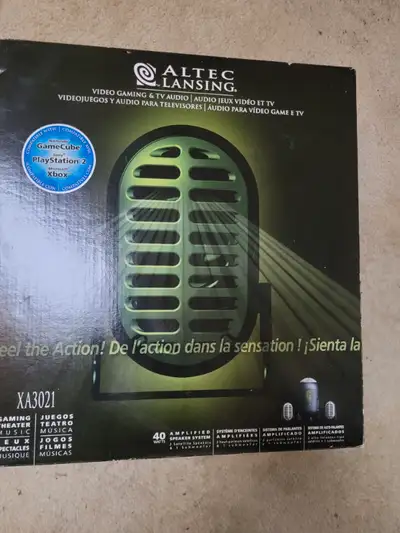 New in sealed box: The XA 3021 features the following: - 40 Watt Power - Deep-Bass - 2 Shielded Spea...