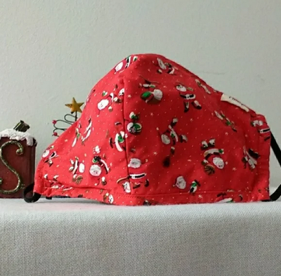 Kid's Festive Snowman Face Mask, View more