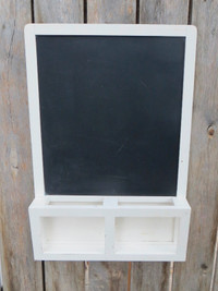 WALL MOUNT CHALK BOARD with SHELF