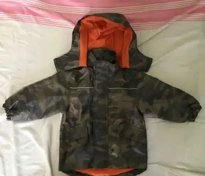 Boys sz 2T Camouflage Raincoat, View more