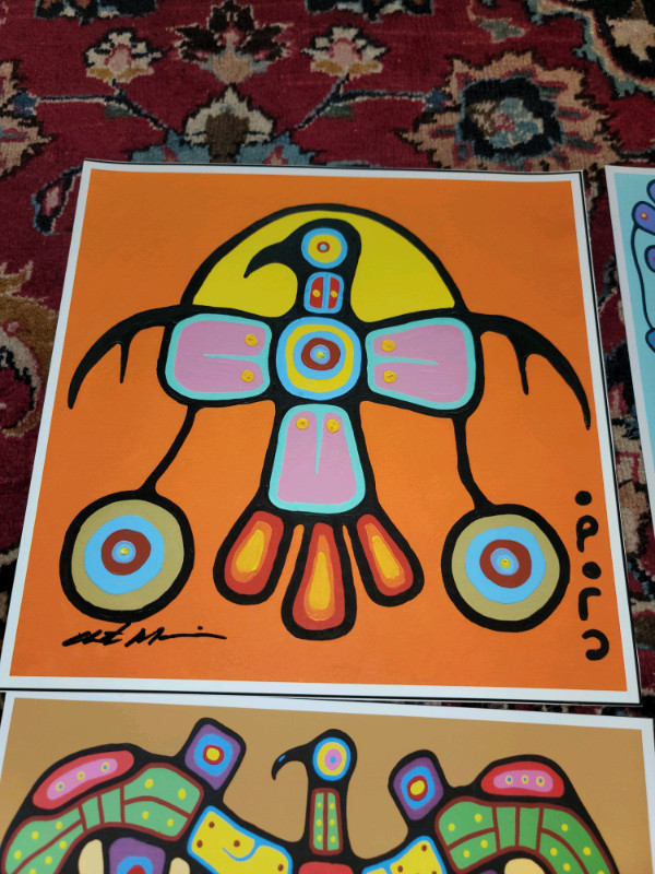Collection of Fine Art Prints "Signed by Christian Morrisseau" in Arts & Collectibles in Oshawa / Durham Region - Image 2