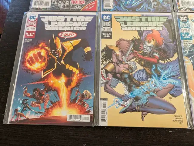 10 DC Justice League of America comics, no dupes, mint/boards in Comics & Graphic Novels in Calgary - Image 6