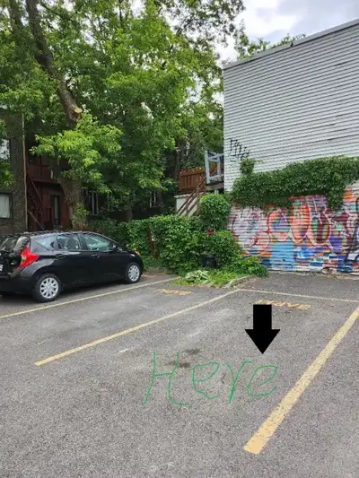 Private parking spot for rent. Downtown Montreal, next to McGill. Easy access, snow removal in winte...