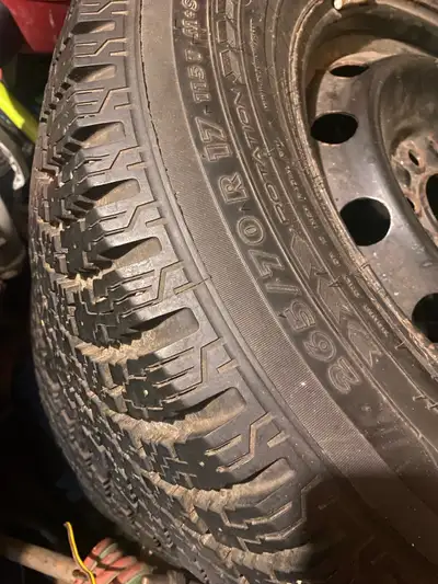 17X7.5 Two (2) Factory Ford steel rims off of 2013-2019 escape with tire pressure sensors Reg-300 no...