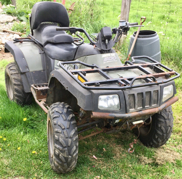 Parting out 2003 Arctic Cat trv 500cc automatic 4x4 in ATV Parts, Trailers & Accessories in Ottawa - Image 3