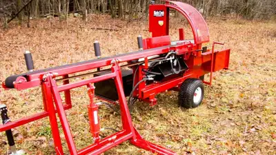 Blackscreek firewood processors for sale. I have two 1250's in town . They both have hydraulic lifti...