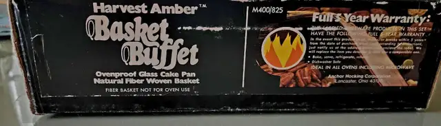 Anchor Hocking Basket Buffet in Kitchen & Dining Wares in Calgary - Image 4