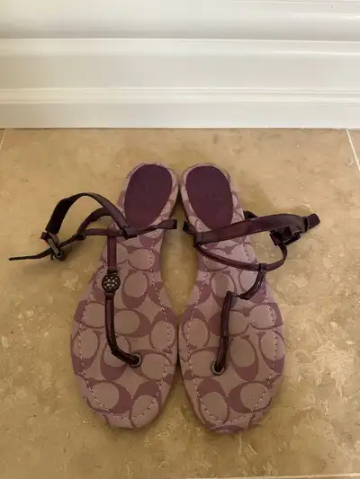 Coach sandals women’s shoes slippers size 7.5, View more