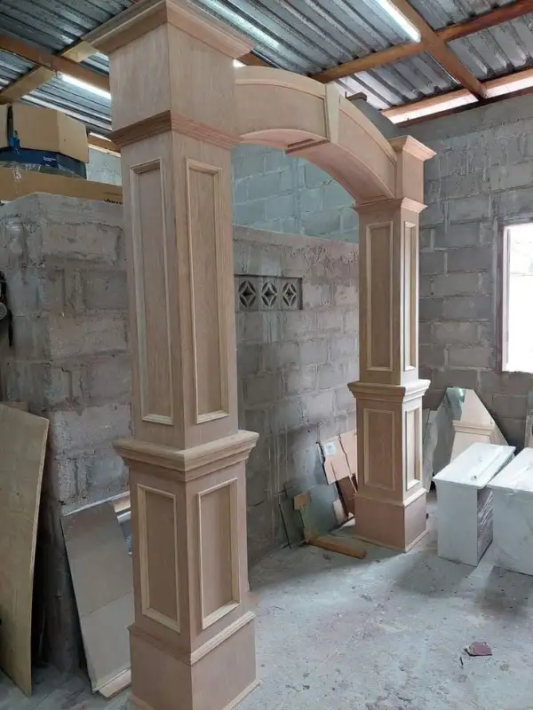 INTERIOR METAL POST COVER & FAKE MARBLE COLUMNS in Windows, Doors & Trim in Mississauga / Peel Region - Image 8