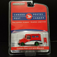 Greenlight Canada Post LLV with mailbox- Green Machine