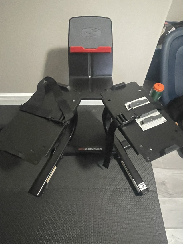 Bowflex 1090 adjustable dumbbells 90lbs Exercise Equipment City of