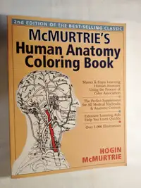 McMurtrie's Human Anatomy Colouring Book - by Hogin McMurtrie