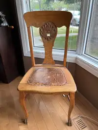 Leo The Lion: Carved Wooden Chair